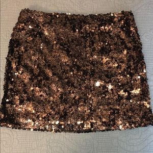 Ark & Co. Sequin Mini Skirt